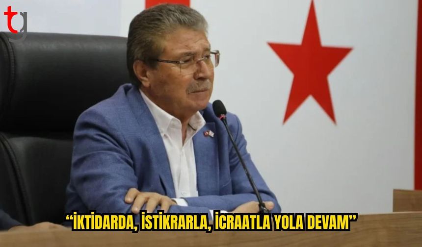 Üstel: “Yeni Beş Yılda İstikrar ve İcraatla Yola Devam Edeceğiz”
