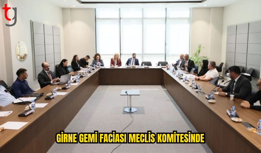 Girne Açıklarındaki Gemi Faciası Meclis Komitesinde Ele Alındı