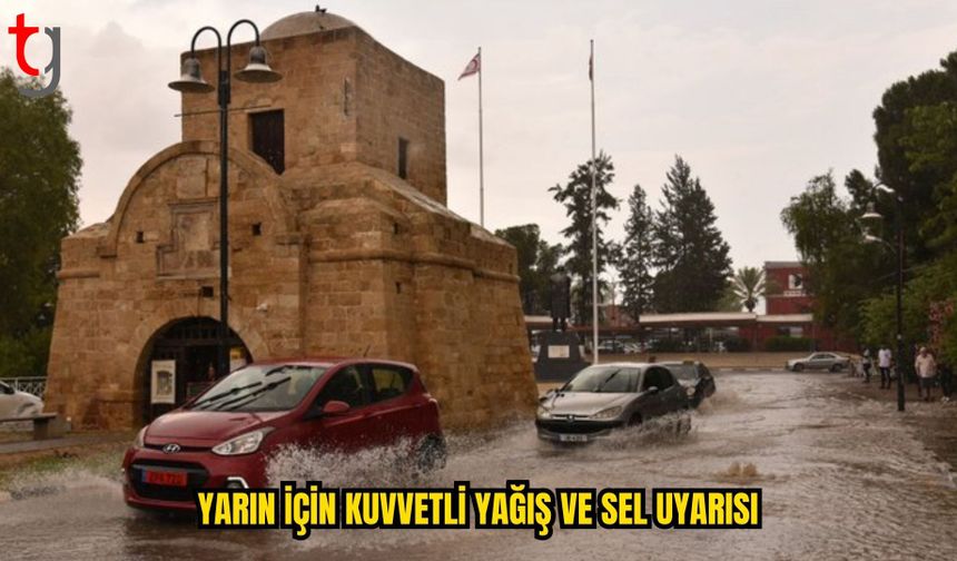 METEOROLOJİDEN KUVVETLİ YAĞIŞ UYARISI