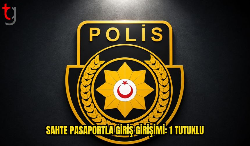 Ercan’da Sahte Pasaportla Giriş Girişimi: Zanlı Lefkoşa’da Yakalandı