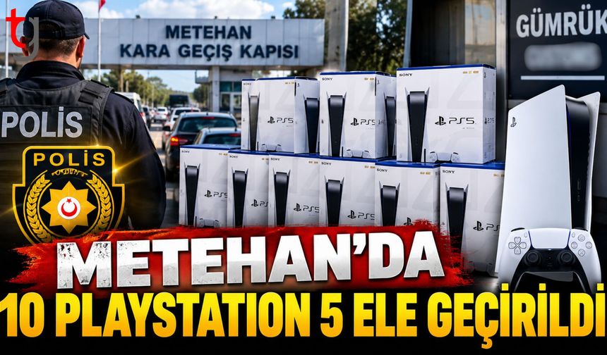 Metehan’da Gümrüksüz Mal Operasyonu: 10 PlayStation 5 Ele Geçirildi