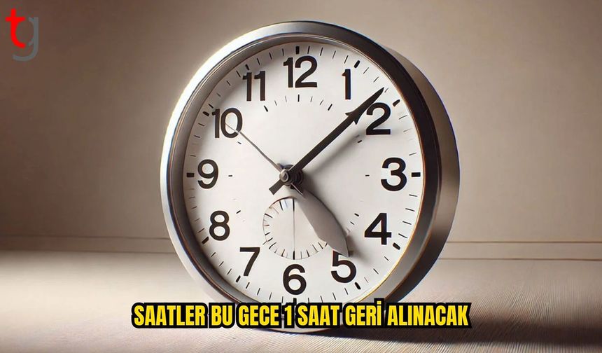 KKTC’DE SAATLER BU GECE BİR SAAT GERİ ALINACAK