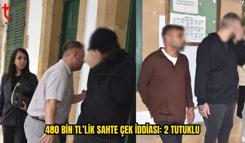 SAHTE ÇEK VE SAHTEKARLIK SORUŞTURMASINDA 2 TUTUKLU