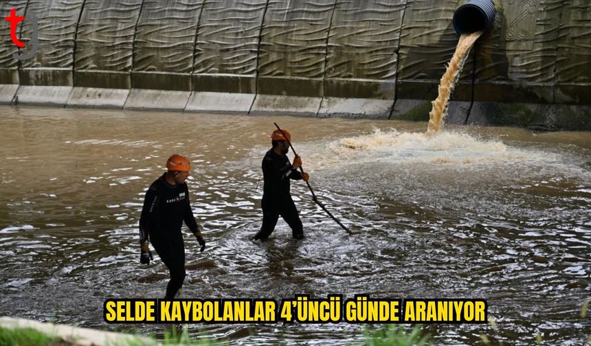 İstanbul’da Selde Kaybolanları Arama Çalışmaları 4’üncü Gününde