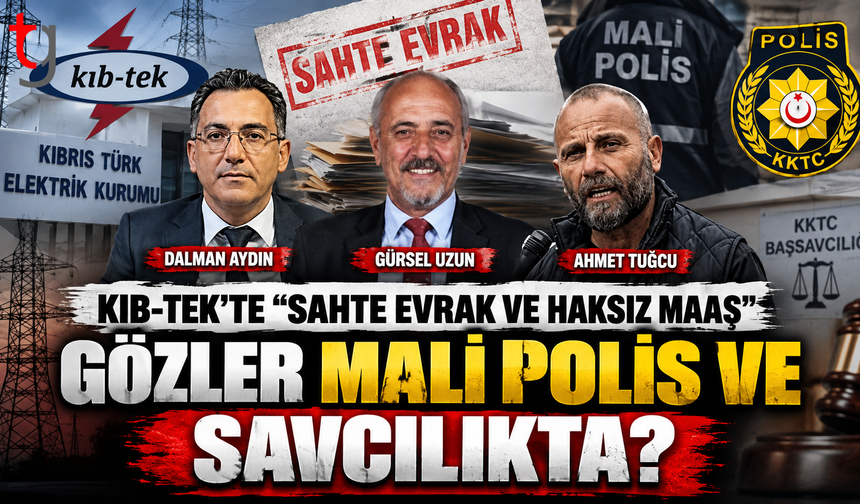 KIB-TEK’TE “SAHTE EVRAK VE HAKSIZ MAAŞ”  MALİ POLİS NEREDE ?