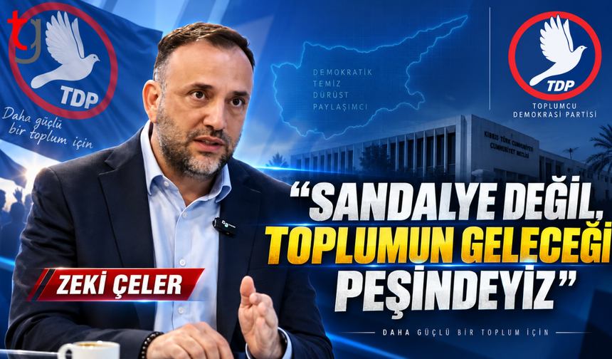 Çeler: “TDP toplumun geleceği için seçime giriyor”