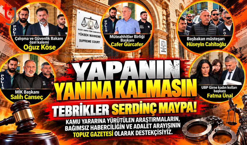 SERDİNÇ MAYPA’NIN ISRARLI TAKİBİ GÜNDEMDE: TEBRİKLER MAYPA!