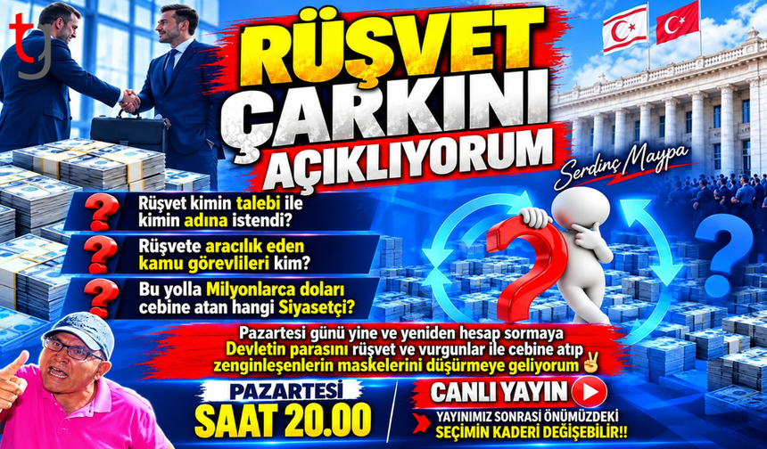 SERDİNÇ MAYPA'DAN KRİTİK YAYIN! KİMLERİN MASKESİ DÜŞECEK ?