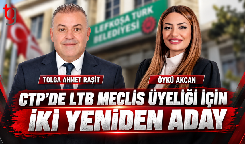 RAŞİT VE AKCAN, CTP’DEN LTB İÇİN YENİDEN ADAY