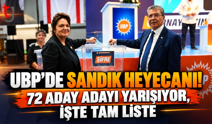 UBP’DE KRİTİK GÜN! 7 BİN 500 OY KULLANILDI, GÖZLER SONUÇLARDA