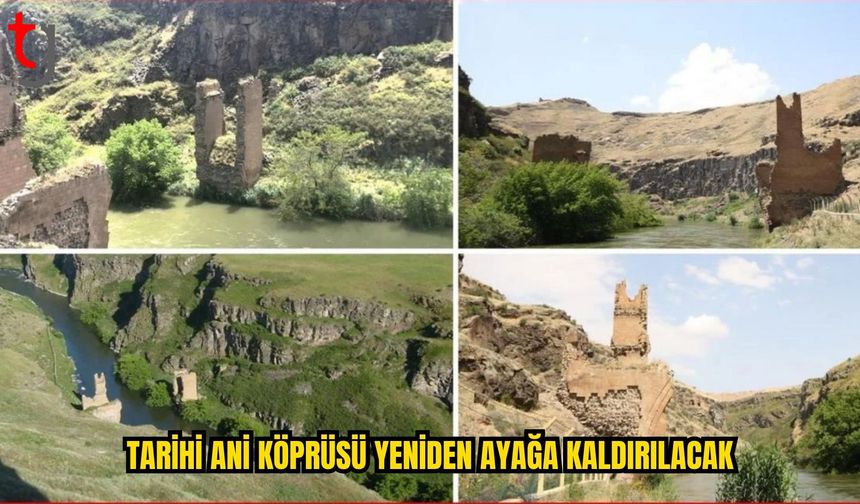 TÜRKİYE-ERMENİSTAN SINIRINDAKİ TARİHİ ANİ KÖPRÜSÜ YENİDEN AYAĞA KALDIRILACAK