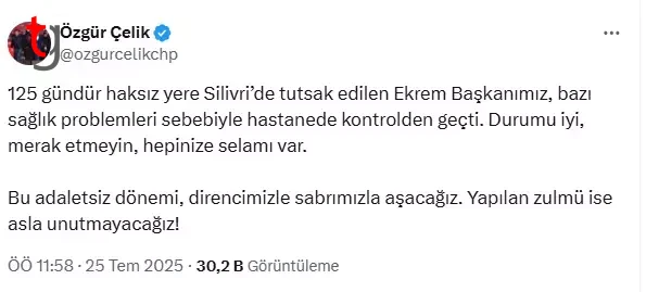 Ekrem Imamoglu Hastaneye Goturuldu 18882583 815 M