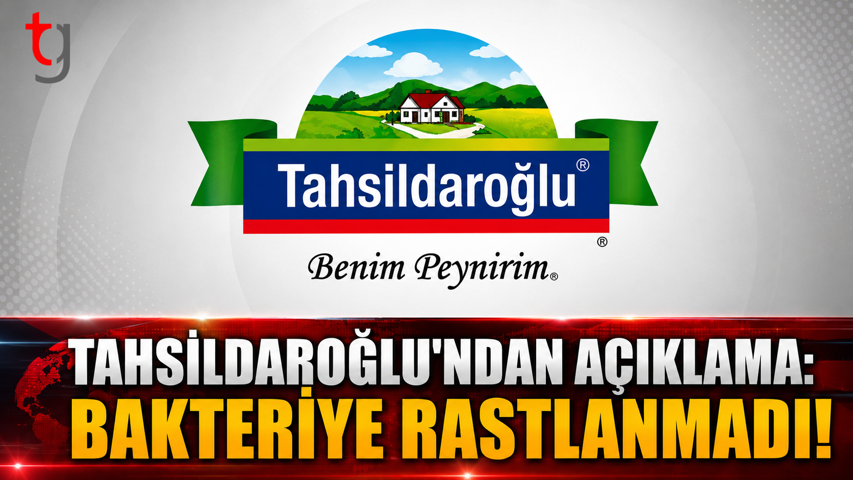 Tahsildaroğlu'ndan Açıklama: Bakteriye Rastlanmadı!