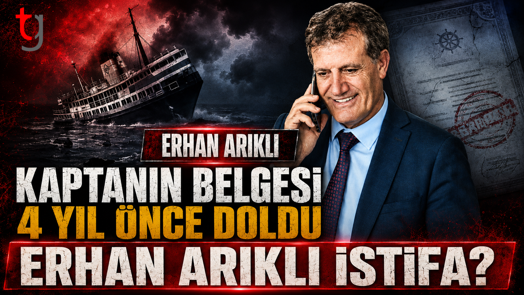 “Kaptanın belgesi 4 yıl önce dolmuştu” iddiası: Arıklı’ya istifa çağrısı