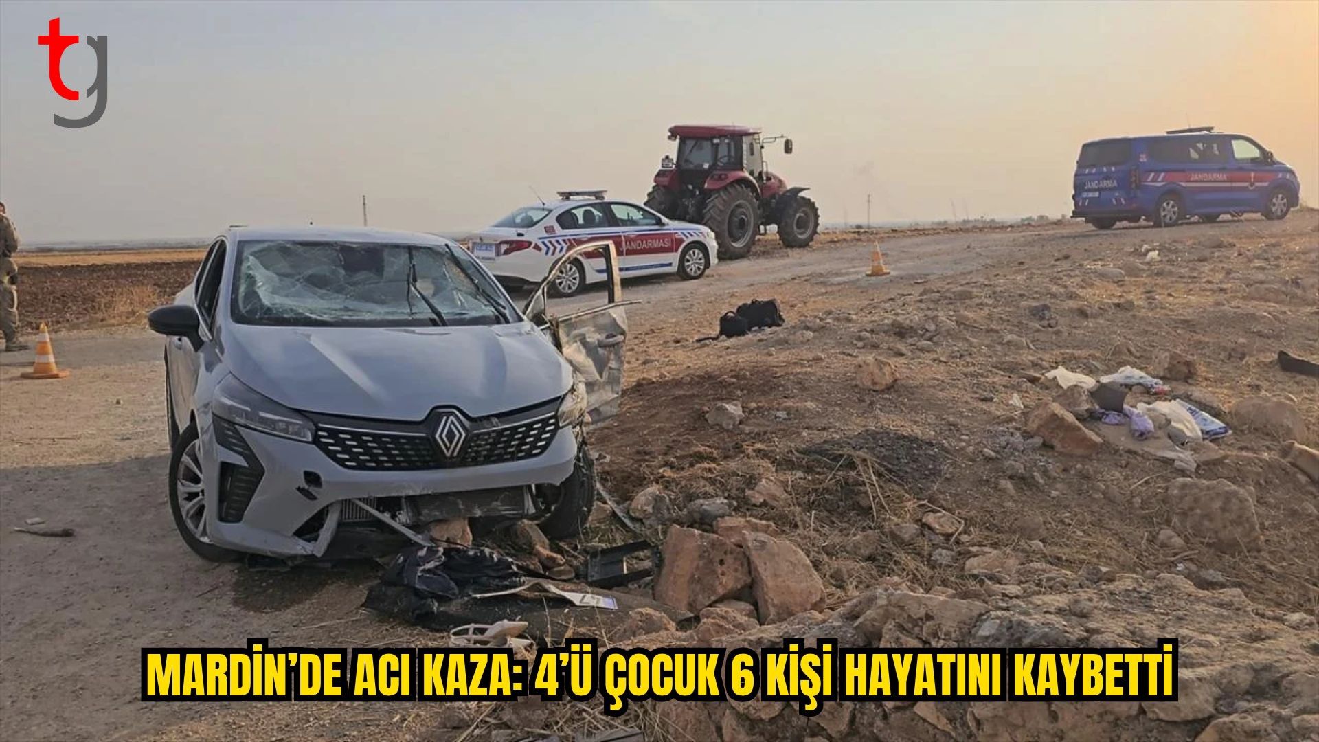 MARDİN-ŞIRNAK YOLUNDA FACİA: 6 CAN KAYBI
