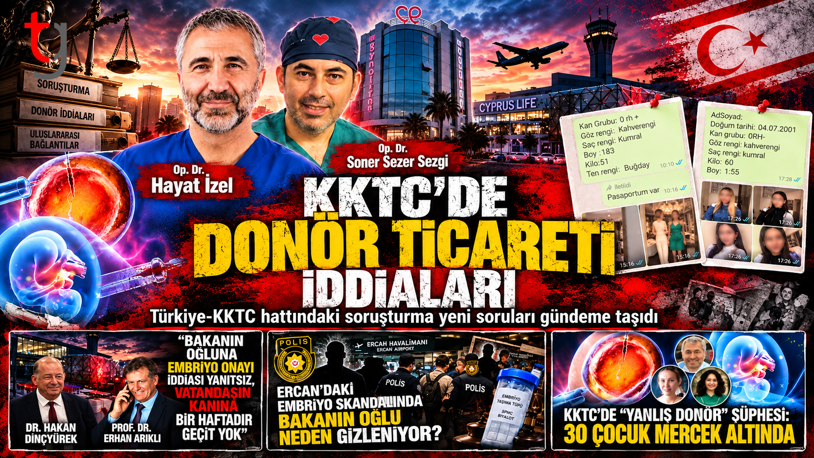 KKTC'DE DONÖR TİCARETİ İDDİALARI: SAĞLIK BAKANLIĞI NEYİ DENETLEDİ?