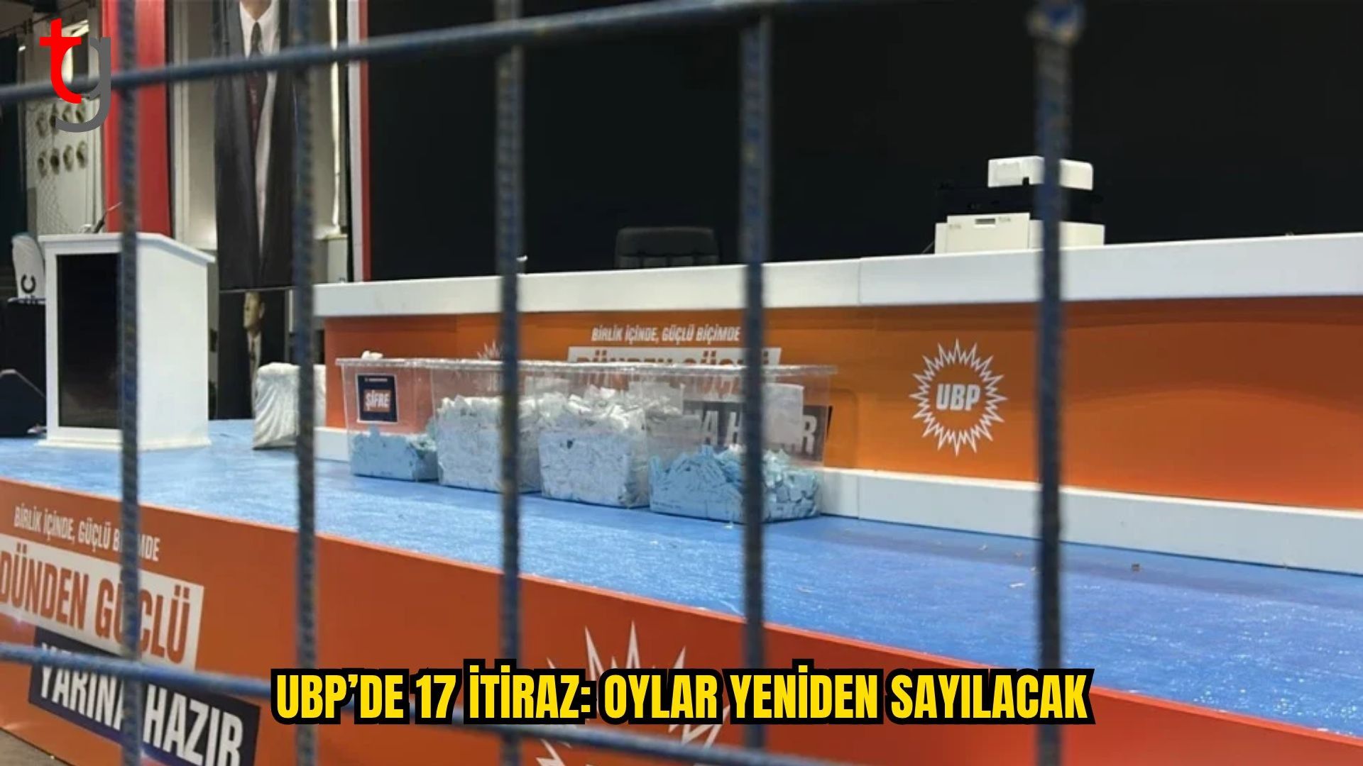 UBP’DE SANDIKLAR YENİDEN AÇILIYOR